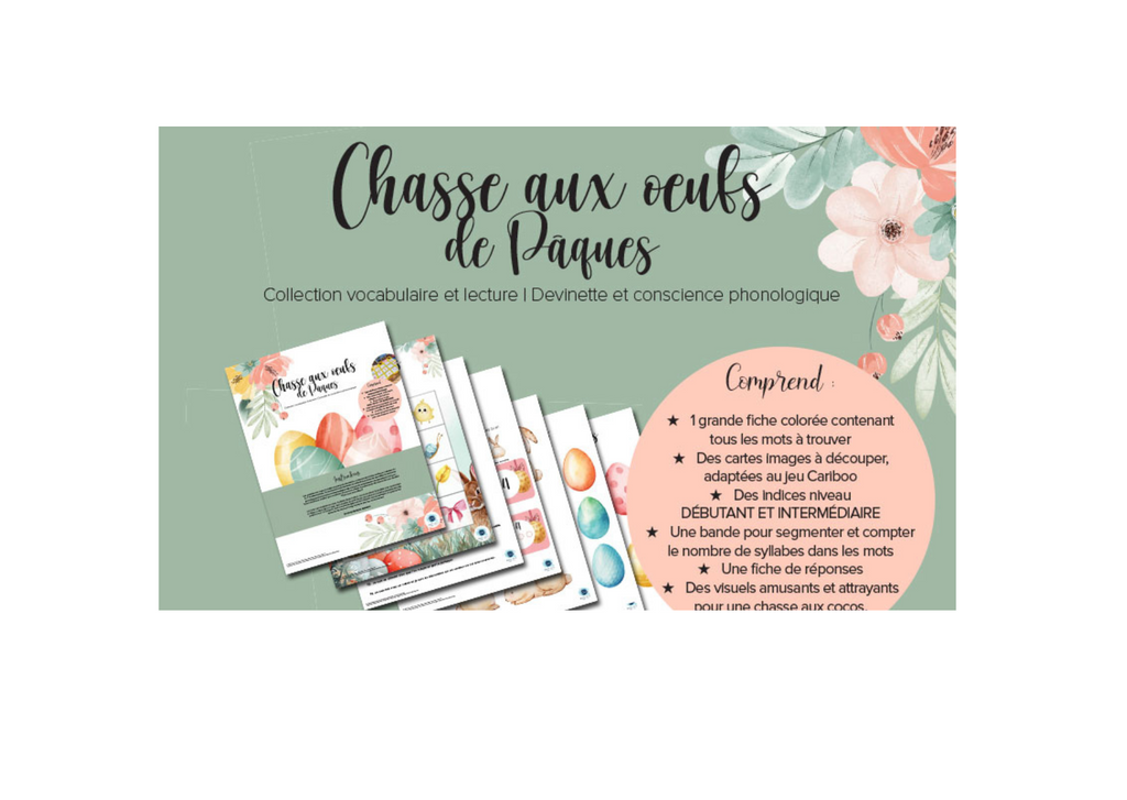 Ensemble Pâques - Objectifs langagiers variés